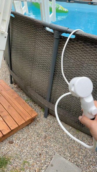 portable shower pump
